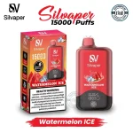 Silvaper 15000 Puffs Disposable Vape Watermelon ICE in UAE