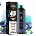 Al Fakher Crown Bar Mega Max 40K Puffs Blueberry gum in UAE