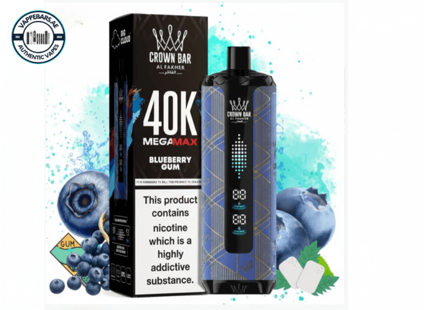 Buy Al Fakher Crown Bar Mega Max 40K Puffs in UAE