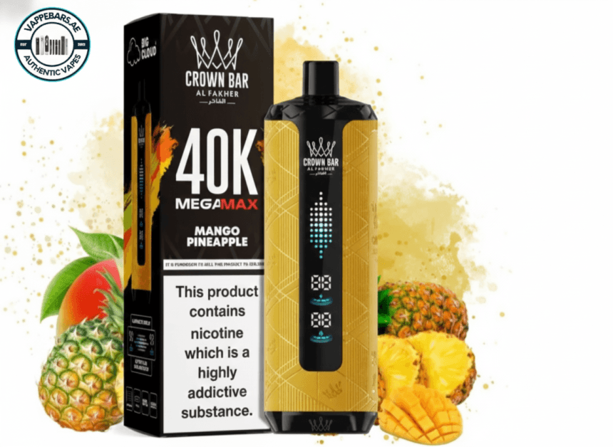 Buy Al Fakher Crown Bar Mega Max 40K Puffs in UAE