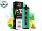 Al Fakher Crown Bar Mega Max 40K Puffs Lemon mint in UAE