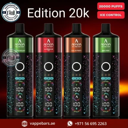 Adalya Edition 20k 20000 Puffs Shisha Disposable Vape DUBAI, UAE