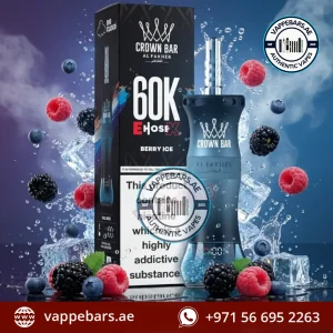 Al Fakher E Hose X 60000 Puffs Berry Ice Al Fakher E Hose X 60000 Puffs Berry Ice