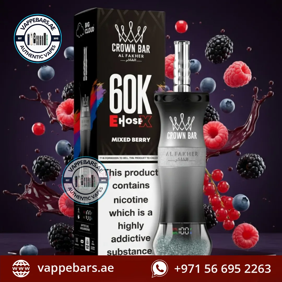 Al Fakher E Hose X 60000 Puffs Mixed Berry Al Fakher E Hose X 60000 Puffs Mixed Berry