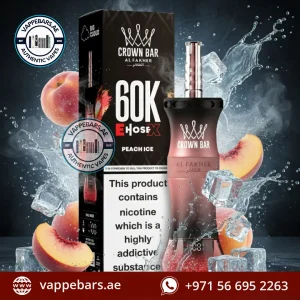 Al Fakher E Hose X 60000 Puffs Peach Ice Al Fakher E Hose X 60000 Puffs Peach Ice