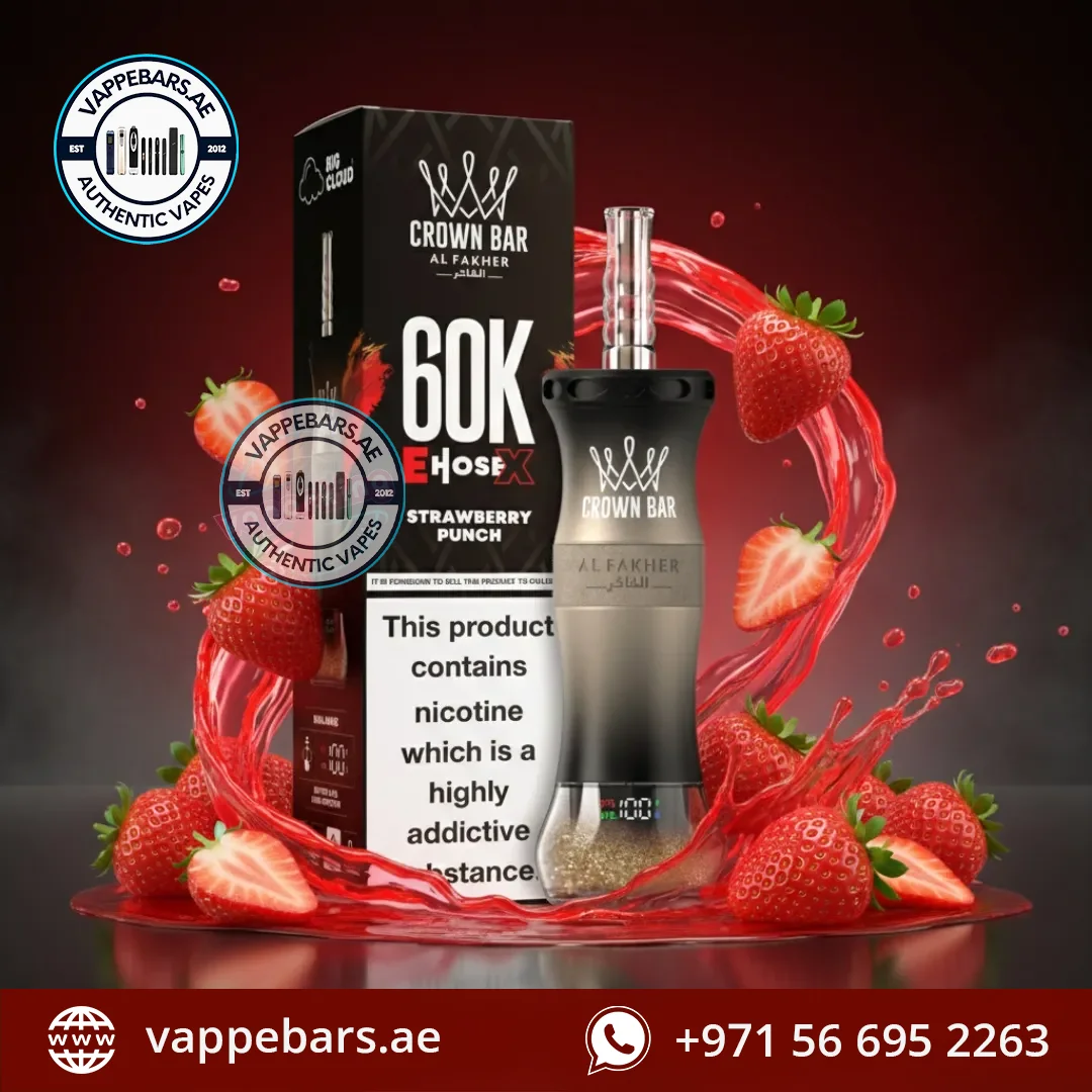Al Fakher E Hose X 60000 Puffs Strawberry Punch Al Fakher E Hose X 60000 Puffs Strawberry Punch