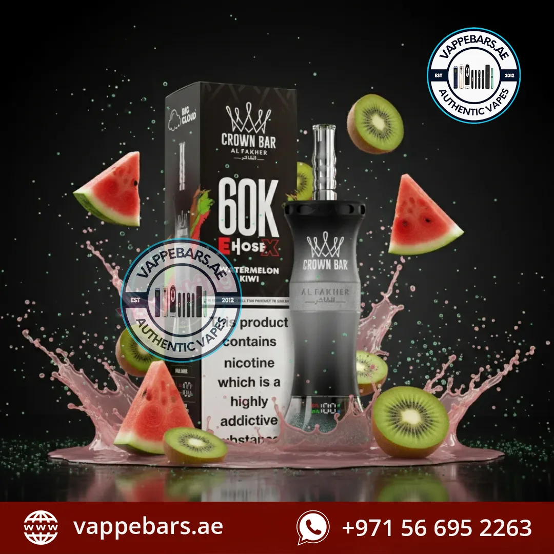 Al Fakher E Hose X 60000 Puffs Watermelon Kiwi Al Fakher E Hose X 60000 Puffs Watermelon Kiwi