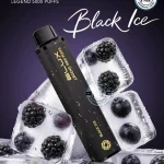 Elux Legend 5000 Puffs Disposable Vape Black Ice in Dubai