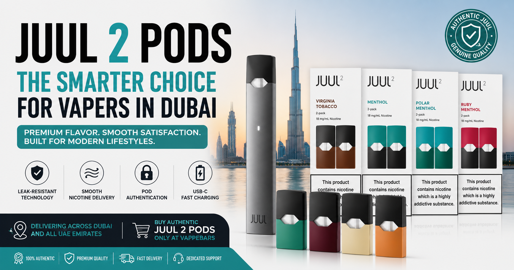 Why JUUL 2 Pods Are Gaining Popularity in Dubai