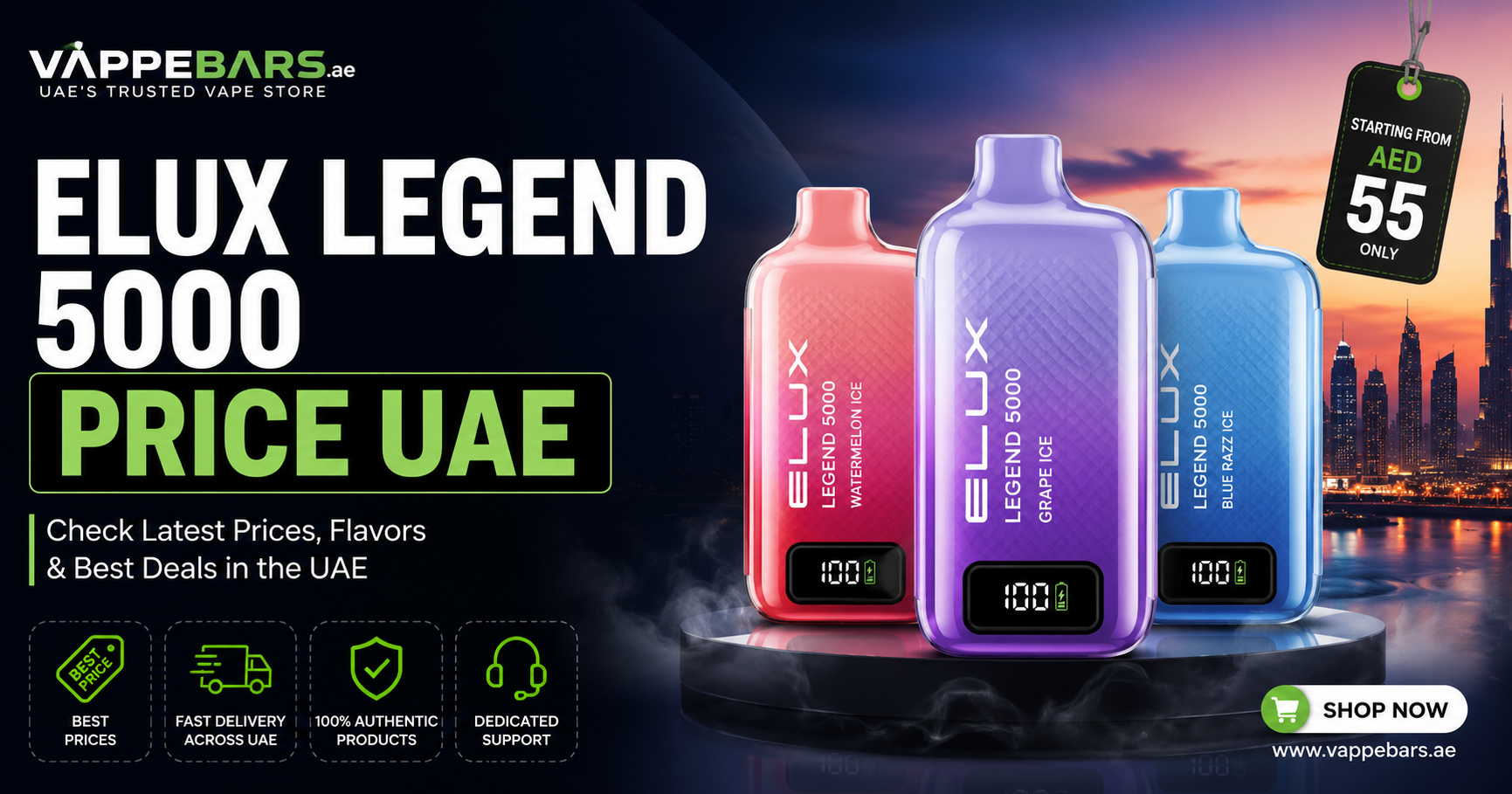 Elux Legend 5000 price UAE