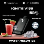 IGNITE V155 15500puffs Ultra Slim Pod Kit Disposable Vape Watermelon Ice