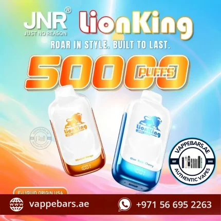 JNR Lionking 50000 Puffs Disposable Vape in UAE