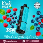 Kief King 35000 Puffs Disposable Blueberry Raspberry