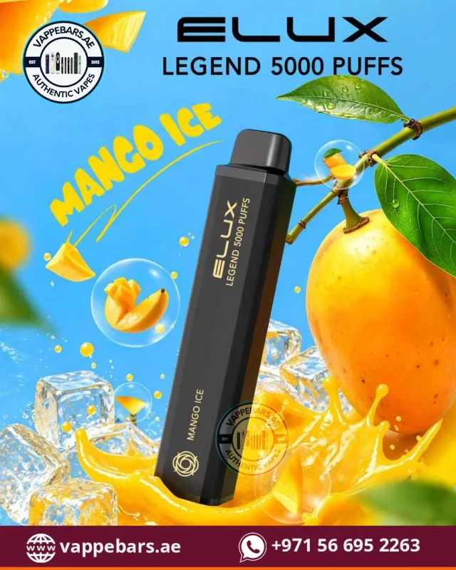 Elux Legend 5000 Puffs Disposable Vape in Dubai