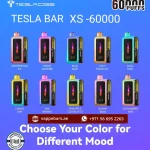 TESLA BAR XS 60000 Puffs Disposable Vape 50mg in UAE