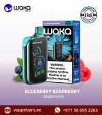 Waka Blast 50000 Puffs 50mg Disposable Vape in UAE Blueberry Raspberry