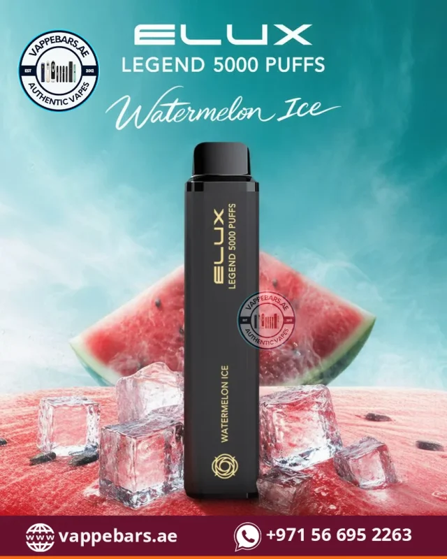 Elux Legend 5000 Puffs Disposable Vape in Watermelon Ice Dubai
