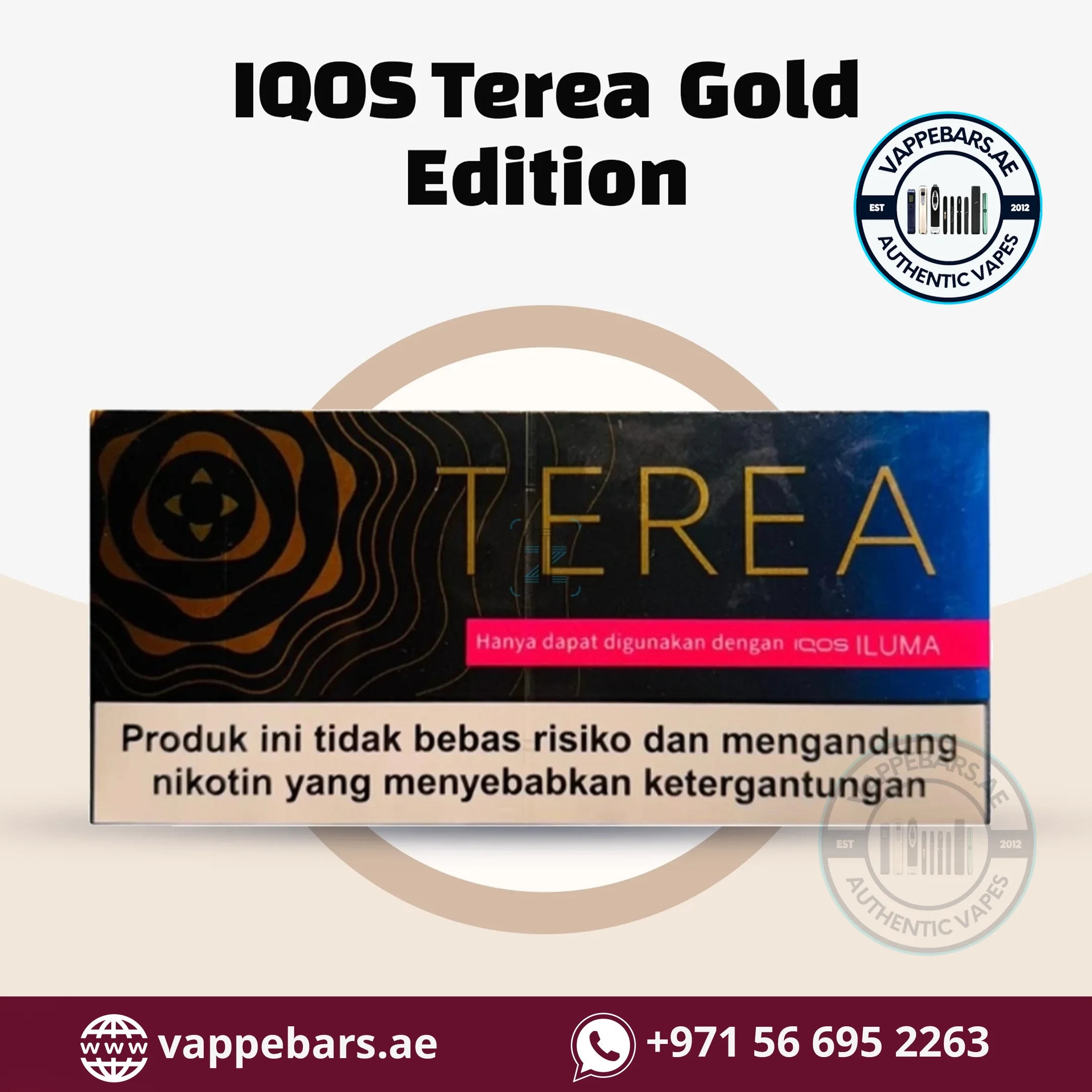 Buy IQOS TEREA Golden Edition in UAE Buy IQOS TEREA Golden Edition in UAE