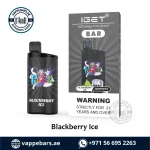IGET BAR 3500 Puffs Disposable Vape Blackberry Ice in Dubai