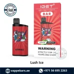 IGET BAR 3500 Puffs Disposable Vape Lush Ice in Dubai