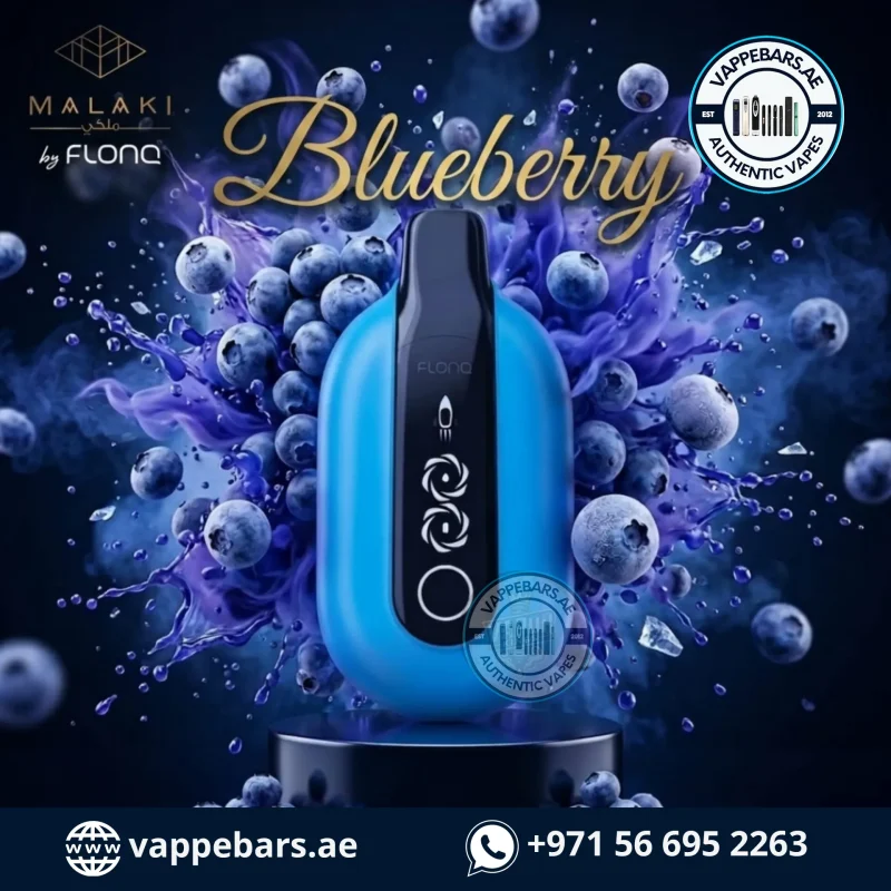Malaki by Flonq Ultra 20K Puffs Disposable Vape Blueberry in UAE