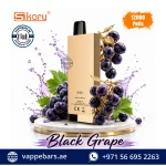 SIKARY FIT 12000 Puffs Disposable Black Grape