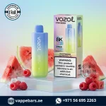 Vozol Star 8000 Puffs Disposable Vape Raspberry Watermelon in UAE