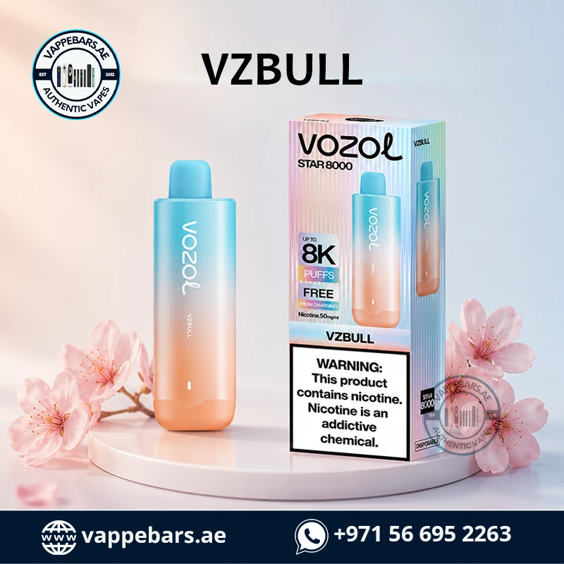 Vozol Star 8000 Puffs Disposable Vape VZBull in UAE Vozol Star 8000 Puffs Disposable Vape VZBull in UAE