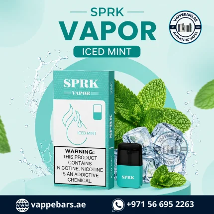SPRK VAPOR Iced Mint in Sharjah UAE