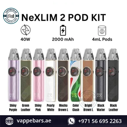 OXVA NeXlim 2 Pod Kit All Colors in Dubai OXVA NeXlim 2 Pod Kit All Colors in Dubai