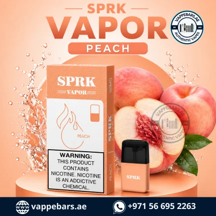 SPRK VAPOR Peach in Dubai UAE